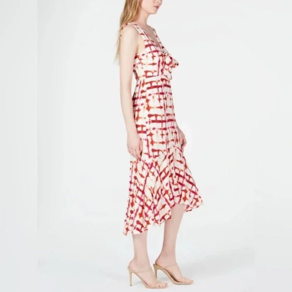 NWT Leyden Women's Printed Cutout Midi Dress - SIZE S - Picture 12 of 12